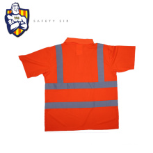 Breathable 100% cotton reflective safety t-shirt wholesale